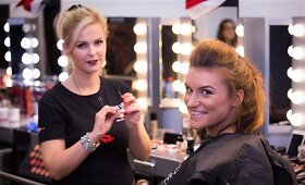 Emilija Katauskaitė tapo &scaron;ventinio makiažo modeliu