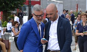 Stilingi vyrų mados savaitės &bdquo;Pitti Uomo&ldquo; svečiai