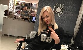 Natalija Bunkė pasitrumpino plaukus