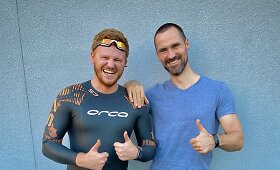 Meinardas Valkevičius: akimirkos i&scaron; triatlono varžybų ir pasiruo&scaron;imo 170 km i&scaron;&scaron;ūkiui Nerimi