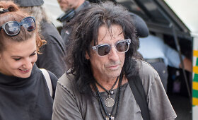 Amerikiečių rokeris Alice Cooper atvyko į Lietuvą