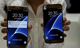 &bdquo;Samsung&ldquo; pristatė vandeniui atsparius &bdquo;Galaxy S7&ldquo; ir &bdquo;Galaxy S7 Edge&ldquo;