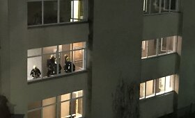 Gaisras Santaros klinikų Vaikų ligoninėje