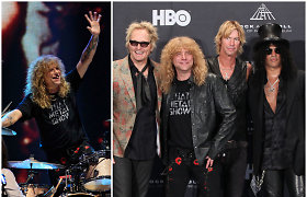 Ligoninėje atsidūrė buvęs „Guns N' Roses“ būgnininkas Stevenas Adleris: rastas su durtine žaizda pilve