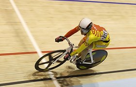 Pasaulio dviračių treko taurės varžybose Simona Krupeckaitė – tik devinta