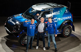 Vaidotas Žala pristatė Dakaro automobilį, šturmaną ir naują komandos pavadinimą