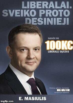 LSDP nuotr./LSDP sukurti memai apie Eligijų Masiulį