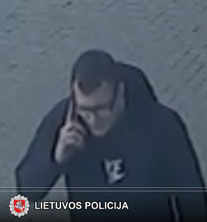 Lietuvos policijos nuotr./Ieškomas įtariamasis
