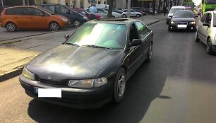 Sulaikytas automobilis