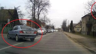 &bdquo;Citroen&ldquo; vairuotojo pažeidimas