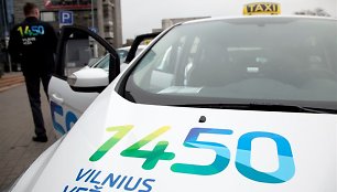 Vilniaus savivaldybės taksi „Vilnius veža“ automobiliai