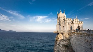 Kregždutės Lizdas Kryme – vienas išraiškingiausių pusiasalio simbolių