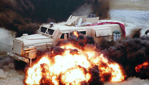 &bdquo;MRAP&ldquo; bandymai sprogmenimis