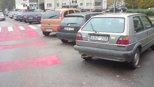 Pažeidimas &Scaron;e&scaron;kinės gatvėje 71, Vilniuje