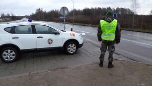 Marijampolės rajone dirbantys pasieniečiai