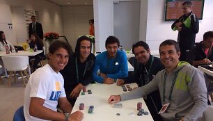 Rafaelio Nadalio pokerio treniruotė