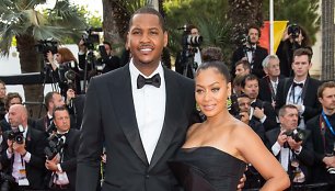 Carmelo Anthony ir La La Anthony