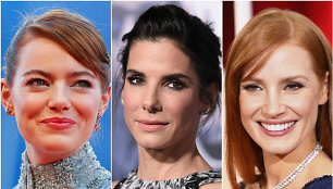 Emma Stone, Sandra Bullock, Jessica Chastain