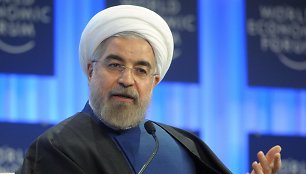 Irano prezidentas Hassanas Rouhani