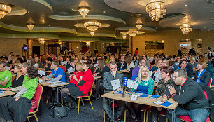 Akimirka iš Vidaus reikalų ministerijos (VRM) organizuotos viktorinos „Valstybės tarnyboje – patys geriausi 2014“ 