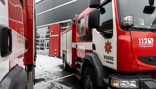 Rekonstruoto Vilniaus priešgaisrinės gelbėjimo valdybos 1-osios komandos pastato atidarymas