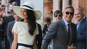 George'as Clooney ir Amal Alamuddin