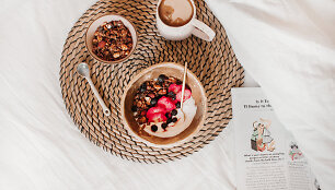 Naminė &scaron;okoladinė granola