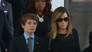 Melissa Rivers su savo sūnumi Cooperiu