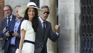 George'as Clooney ir Amal Alamuddin