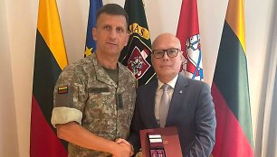 Raimundas Vaik&scaron;noras ir Rustamas Liubajevas