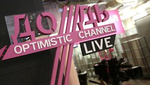 TV kanalo &bdquo;Dozhd&ldquo; studija