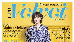 Žurnalo &bdquo;LAIMA Velvet&ldquo; 4-ojo numerio vir&scaron;elis
