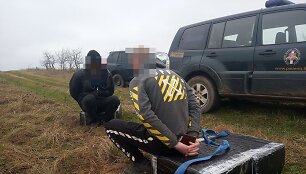 Sulaikyti kontrabandininkai