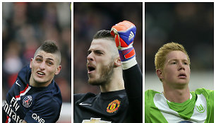 Marco Verrati, Davidas de Gea ir Kevinas de Bruyne