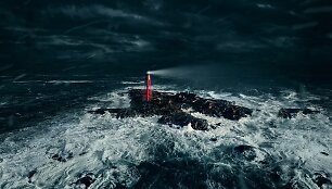 Hamnesk&auml;r sala su Pater Noster &scaron;vyturiu