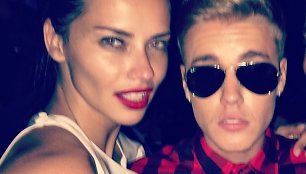 Adriana Lima ir Justinas Bieberis