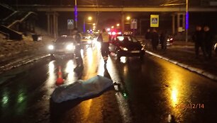 Kauno Tunelio g. mirtinai partrenktas pėsčiasis