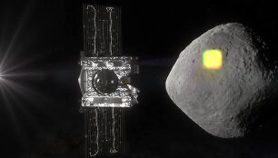 Zondas &bdquo;OSIRIS-REx&ldquo; tirs asteroidą Bennu