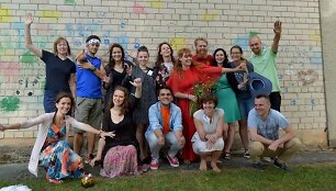 &bdquo;Renkuosi mokyti &ndash; mokyklų mitai&ldquo; projekto dalyviai