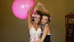 Gerda Stiklickienė su seserimi Kristina Bielskiene