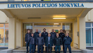 Vokiečių vizitas į Lietuvos policijos mokyklą
