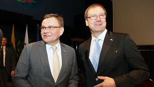 Vydas Gedvilas ir Viktoras Uspaskichas