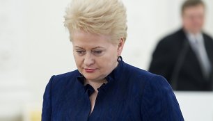 Lietuvos prezidentė Dalia Grybauskaitė