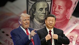 Donaldas Trumpas ir Xi Jinpingas