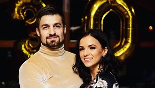 Irūnos Puzaraitės 30-mečio &scaron;ventės akimirka