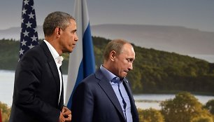 Barackas Obama ir Vladimiras Putinas