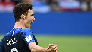 Benjaminas Pavard'as rungtynėse su Argentina įmušė fantastišką įvartį.