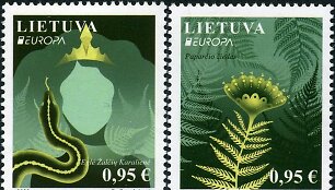 Pa&scaron;to ženklai Europa. Padavimai ir mitai