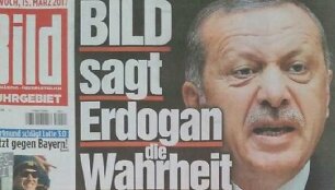 R.T.Erdoganas ant &bdquo;Bild&ldquo; vir&scaron;elio