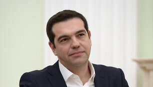 Graikijos premjeras Aleksis Cipras